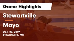 Stewartville  vs Mayo Game Highlights - Dec. 28, 2019
