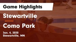 Stewartville  vs Como Park Game Highlights - Jan. 4, 2020