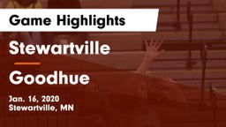 Stewartville  vs Goodhue Game Highlights - Jan. 16, 2020