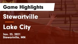Stewartville  vs Lake City  Game Highlights - Jan. 23, 2021