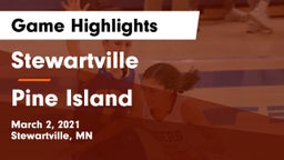 Stewartville  vs Pine Island  Game Highlights - March 2, 2021
