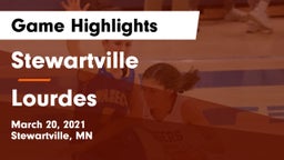 Stewartville  vs Lourdes  Game Highlights - March 20, 2021