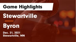 Stewartville  vs Byron  Game Highlights - Dec. 21, 2021