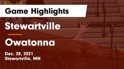 Stewartville  vs Owatonna  Game Highlights - Dec. 28, 2021
