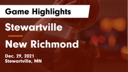 Stewartville  vs New Richmond  Game Highlights - Dec. 29, 2021