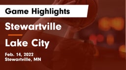 Stewartville  vs Lake City  Game Highlights - Feb. 14, 2022