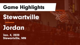 Stewartville  vs Jordan  Game Highlights - Jan. 4, 2020