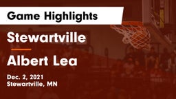 Stewartville  vs Albert Lea  Game Highlights - Dec. 2, 2021