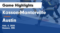 Kasson-Mantorville  vs Austin  Game Highlights - Feb. 4, 2020