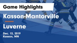 Kasson-Mantorville  vs Luverne  Game Highlights - Dec. 13, 2019