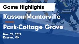 Kasson-Mantorville  vs Park-Cottage Grove Game Highlights - Nov. 26, 2021