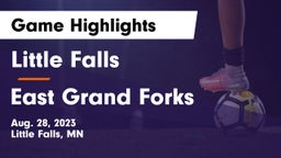 Little Falls vs East Grand Forks Game Highlights - Aug. 28, 2023