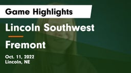 Lincoln Southwest  vs Fremont  Game Highlights - Oct. 11, 2022