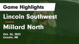 Lincoln Southwest  vs Millard North   Game Highlights - Oct. 26, 2022