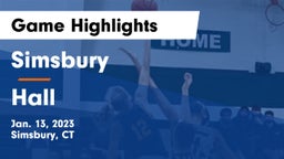 Simsbury  vs Hall  Game Highlights - Jan. 13, 2023