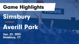 Simsbury  vs Averill Park  Game Highlights - Jan. 22, 2023