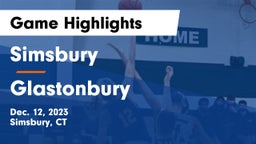 Simsbury  vs Glastonbury  Game Highlights - Dec. 12, 2023