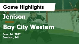 Jenison   vs Bay City Western  Game Highlights - Jan. 14, 2022