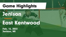 Jenison   vs East Kentwood  Game Highlights - Feb. 16, 2022