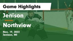 Jenison   vs Northview  Game Highlights - Nov. 19, 2022