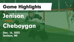 Jenison   vs Cheboygan  Game Highlights - Dec. 16, 2023