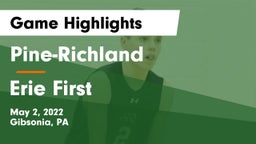 Pine-Richland  vs Erie First Game Highlights - May 2, 2022