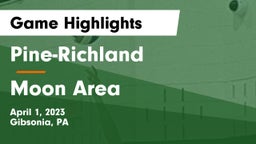 Pine-Richland  vs Moon Area  Game Highlights - April 1, 2023