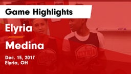 Elyria  vs Medina Game Highlights - Dec. 15, 2017