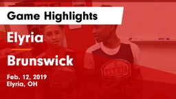 Elyria  vs Brunswick  Game Highlights - Feb. 12, 2019