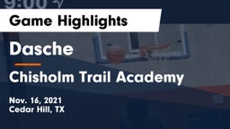 Dasche vs Chisholm Trail Academy Game Highlights - Nov. 16, 2021