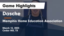 Dasche vs Memphis Home Education Association Game Highlights - March 13, 2023