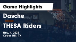 Dasche vs THESA Riders Game Highlights - Nov. 4, 2023