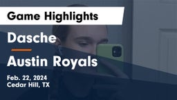 Dasche vs Austin Royals Game Highlights - Feb. 22, 2024