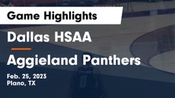 Dallas HSAA vs Aggieland Panthers Game Highlights - Feb. 25, 2023