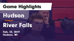 Hudson  vs River Falls  Game Highlights - Feb. 23, 2019