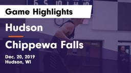 Hudson  vs Chippewa Falls  Game Highlights - Dec. 20, 2019