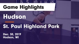 Hudson  vs St. Paul Highland Park Game Highlights - Dec. 30, 2019
