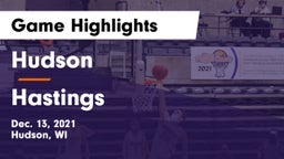 Hudson  vs Hastings  Game Highlights - Dec. 13, 2021