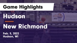 Hudson  vs New Richmond  Game Highlights - Feb. 5, 2022