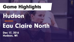 Hudson  vs Eau Claire North  Game Highlights - Dec 17, 2016