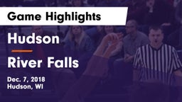Hudson  vs River Falls  Game Highlights - Dec. 7, 2018