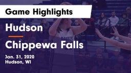 Hudson  vs Chippewa Falls  Game Highlights - Jan. 31, 2020