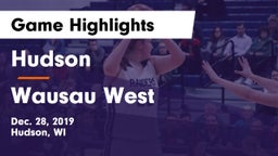 Hudson  vs Wausau West  Game Highlights - Dec. 28, 2019