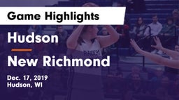 Hudson  vs New Richmond  Game Highlights - Dec. 17, 2019