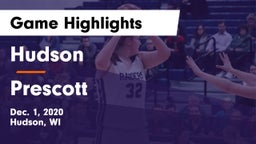 Hudson  vs Prescott  Game Highlights - Dec. 1, 2020