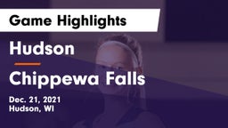 Hudson  vs Chippewa Falls  Game Highlights - Dec. 21, 2021