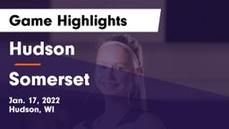 Hudson  vs Somerset  Game Highlights - Jan. 17, 2022