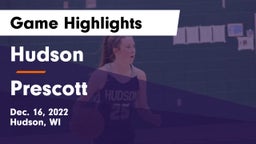 Hudson  vs Prescott  Game Highlights - Dec. 16, 2022