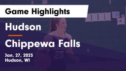 Hudson  vs Chippewa Falls  Game Highlights - Jan. 27, 2023