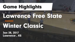 Lawrence Free State  vs Winter Classic Game Highlights - Jan 28, 2017